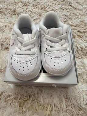 Nike force 1 crib shoe